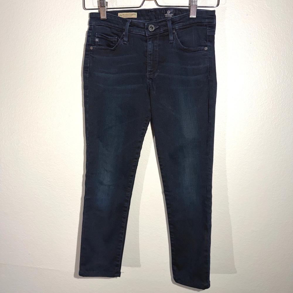 AG Adriano Goldschmied The Absolute Legging Extreme‎ Skinny Jeans Blue Size 26R